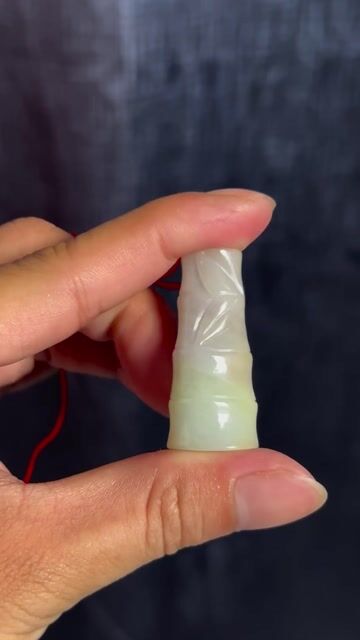 Mặt dây chuyền Ngọc cẩm thạch đốt trúc Tam Tài. Mua bán Phụ kiện thời trang khác tại Quận Cái Răng Cần Thơ được đăng bởi vinh hình 1