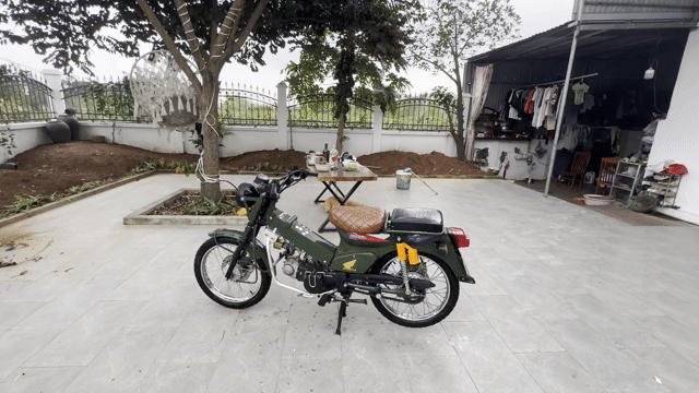 Honda Cub Xanh rêu. Mua bán Xe máy tại Huyện Tân Yên Bắc Giang được đăng bởi Hoàng hình 1