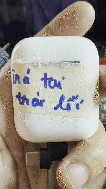 Tai nghe Apple AirPods 2 Trắng Đã sử dụng. Mua bán Tivi, Âm thanh tại Quận 5 Tp Hồ Chí Minh được đăng bởi Nguyễn Sĩ Hoàng hình 1