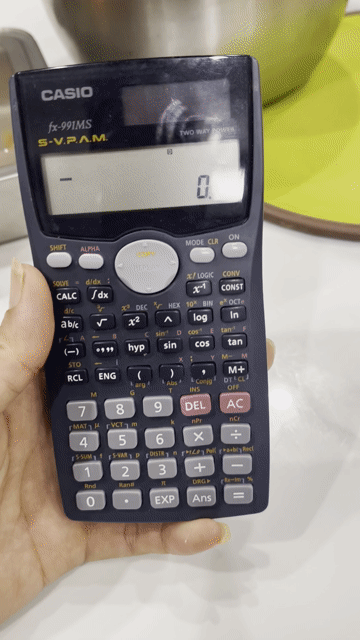 Máy tính khoa học Casio fx991ms Xám. Mua bán Đồ dùng văn phòng tại Quận Lê Chân Hải Phòng được đăng bởi Boy Cố Gắng hình 1