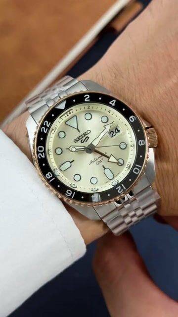 Seiko 5 Sports GMT limited 5500 chiếc cực hiếm. Mua bán Đồng hồ tại Thành phố Hải Dương Hải Dương được đăng bởi Hảo watch Chính Hãng hình 1