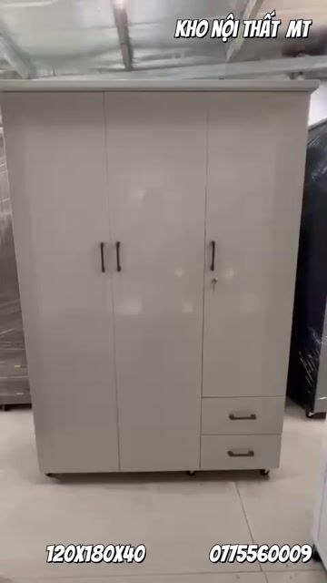 TỦ NHỰA 3 CÁNH GIÁ RẺ, New 100%. Mua bán Tủ, kệ gia đình tại Quận Cẩm Lệ Đà Nẵng được đăng bởi Kho Nội Thất MT  hình 1