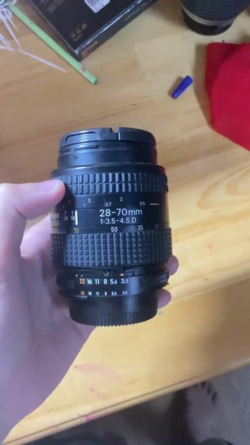 Ống kính Nikon Nikkor 28-70 f/3.5-4.5D. Mua bán Máy ảnh, Máy quay tại Thành phố Thủ Đức Tp Hồ Chí Minh được đăng bởi playtogether dỗ hình 1
