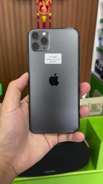 Apple iPhone 11 Pro Max 64GB Đen. Mua bán Điện thoại tại Quận Ngô Quyền Hải Phòng được đăng bởi lê thanh thuỷ hình 1