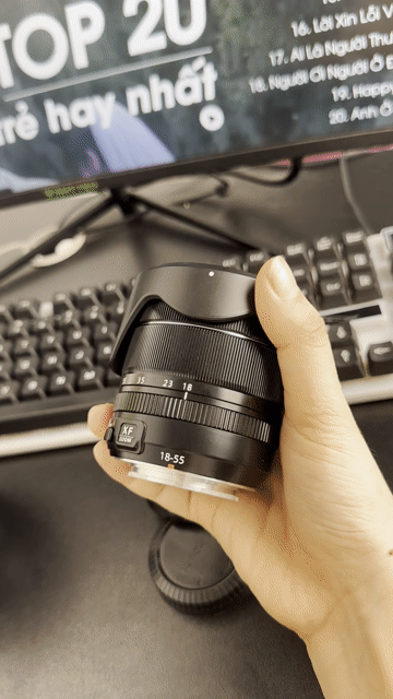 Ống kính Fujifilm XF 18-55mm Đen Đã sử dụng. Mua bán Máy ảnh, Máy quay tại Quận 3 Tp Hồ Chí Minh được đăng bởi Lê Thị Nhung hình 1