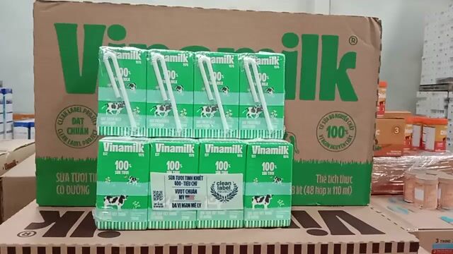 Sữa tươi Vinamilk 110ml có đường. Mua bán Đồ ăn, thực phẩm và các loại khác tại Quận 11 Tp Hồ Chí Minh được đăng bởi cây và Đá hình 1