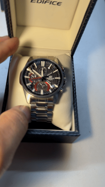 Casio Edifice EQB-1200D-1A Nam Kính sapphire Đen. Mua bán Đồng hồ tại Quận Bình Thạnh Tp Hồ Chí Minh được đăng bởi TrauVang hình 1