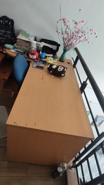Bộ bàn ghế văn phòng Gỗ Nâu, Xanh đã sử dụng. Mua bán Đồ dùng văn phòng tại Huyện Nhà Bè Tp Hồ Chí Minh được đăng bởi Quyền Nguyễn hình 1