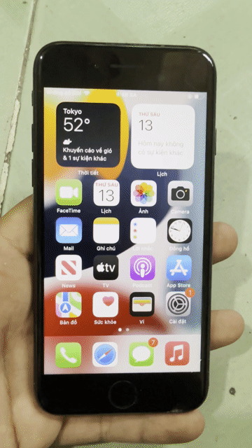Apple iPhone 7 32GB Đen. Mua bán Điện thoại tại Huyện Bình Chánh Tp Hồ Chí Minh được đăng bởi HS Mobile  hình 1