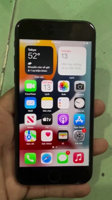 Apple iPhone 7 32GB Đen. Mua bán Điện thoại tại Huyện Bình Chánh Tp Hồ Chí Minh được đăng bởi HS Mobile  hình 1