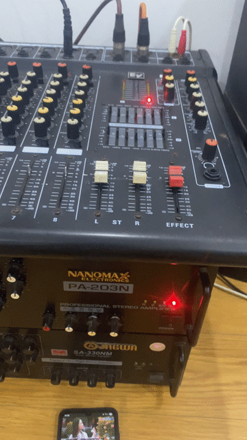 Mixer EV Đen 8 kênh. Mua bán Tivi, Âm thanh tại Huyện Hoài Đức Hà Nội được đăng bởi Niềm vui trao đổi hình 1