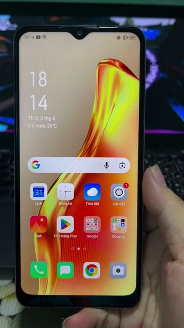 OPPO A78 5G 256GB Xanh màn zin chính hãng. Mua bán Điện thoại tại Quận Gò Vấp Tp Hồ Chí Minh được đăng bởi Như Băng hình 1