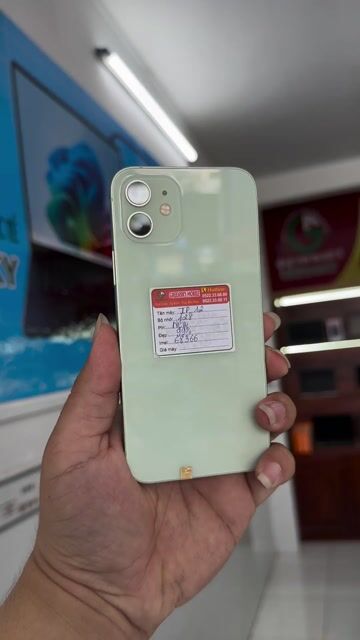 iPhone 12 128GB Xanh Mint Zin 99% Pin 100% TA/A. Mua bán Điện thoại tại Quận Ninh Kiều Cần Thơ được đăng bởi Greenskytech hình 1
