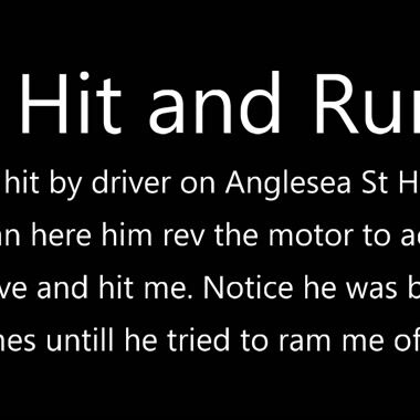 Hit and Run Incident On Anglesea St Hamilton 28th September 2023 Shared on UpRide: Abused for being in the primary position