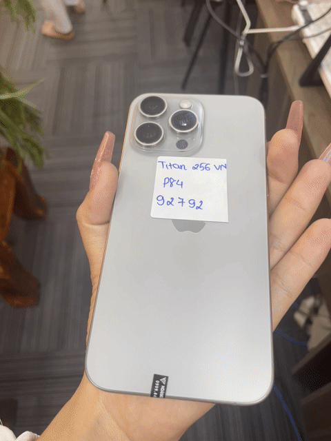 iPhone 15 Pro Max 256GB Xám. Mua bán Điện thoại tại Huyện Hóc Môn Tp Hồ Chí Minh được đăng bởi Bé Ly STORE hình 1
