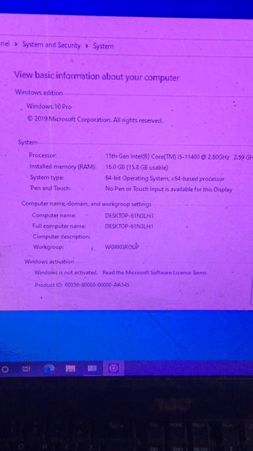 Máy tính để bàn i5 11400 GTX 1650 16G. Mua bán Máy tính để bàn tại Huyện Văn Yên Yên Bái được đăng bởi LANG THANG TV hình 1