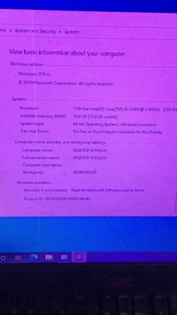 Máy tính để bàn i5 11400 GTX 1650 16G. Mua bán Máy tính để bàn tại Huyện Văn Yên Yên Bái được đăng bởi LANG THANG TV hình 1