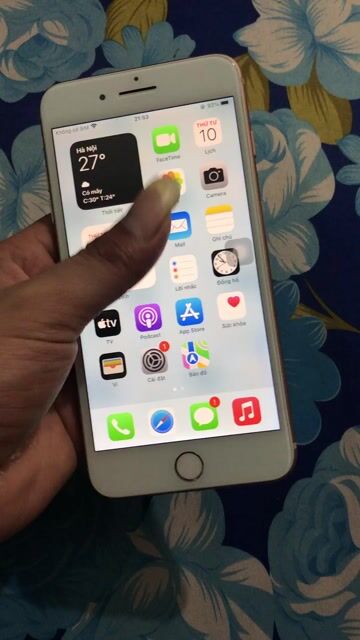 Apple iPhone 8 Plus 64GB Vàng hồng. Mua bán Điện thoại tại Thành phố Biên Hòa Đồng Nai được đăng bởi Hoàng Dũng hình 1