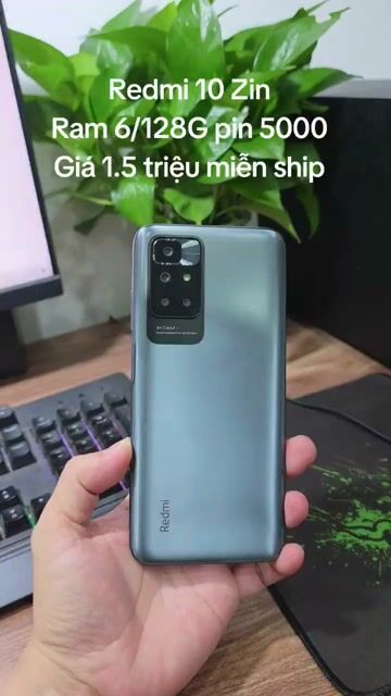 Xiaomi Redmi 10 6GB/128GB Zin nguyên cây. Mua bán Điện thoại tại Quận Hà Đông Hà Nội được đăng bởi Shop Điện Thoại Cũ Zin hình 1