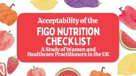 FIGO Nutrition Checklist in Preconception and Early Pregnancy