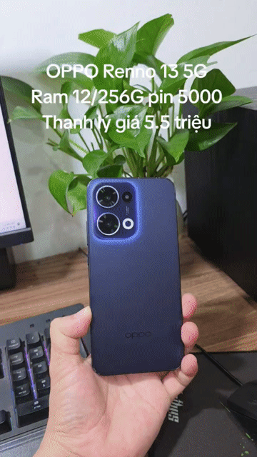 OPPO Reno 13 5G 12GB/256GB zin nguyên cây thanh lý. Mua bán Điện thoại tại Quận Hà Đông Hà Nội được đăng bởi Shop Điện Thoại Cũ Zin hình 1