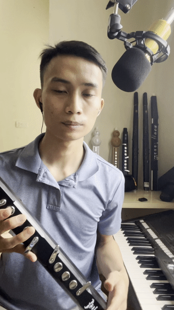 Sáo điện tử E100 Đen Mới. Mua bán Nhạc cụ tại Huyện Hoài Đức Hà Nội được đăng bởi Mạnh Đức Nguyễn hình 1