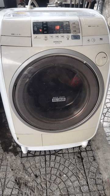 Máy giặt sấy Hitachi BD-V2100 9/6kg Trắng kem. Mua bán Máy giặt tại Quận Liên Chiểu Đà Nẵng được đăng bởi điện lạnh 22 đà sơn hình 1