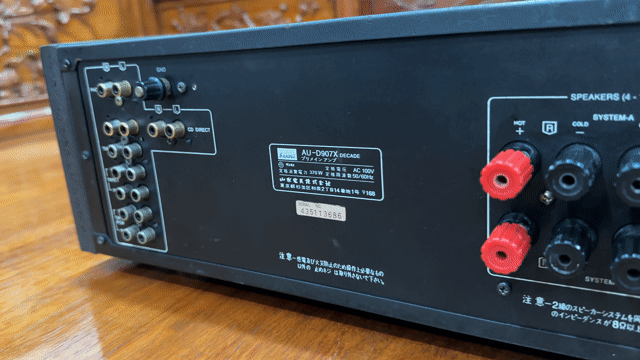 Amply Sansui AU-D907X DECADE. Mua bán Tivi, Âm thanh tại Quận Tân Bình Tp Hồ Chí Minh được đăng bởi Toàn Em  hình 1