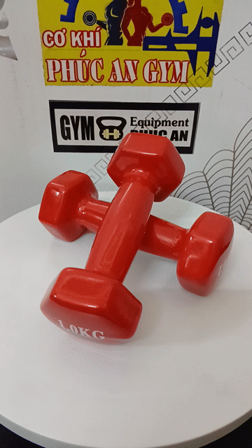 Tạ tay Phúc An Gym 1.0KG Đỏ. Mua bán Đồ thể thao, Dã ngoại tại Quận Nam Từ Liêm Hà Nội được đăng bởi cao trang hình 1