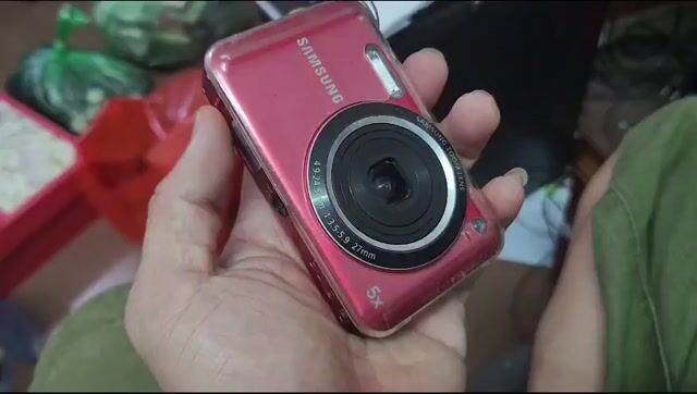 bán Máy ảnh Samsung SL-605 red Đỏ-còn tin còn hàng. Mua bán Máy ảnh, Máy quay tại Quận Tây Hồ Hà Nội được đăng bởi salesimVT50kchatzalo hình 1