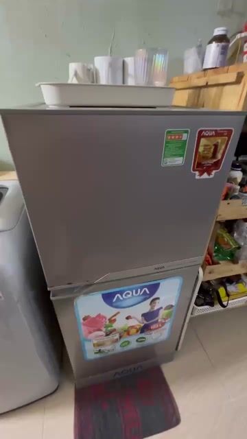 Tủ lạnh AQUA 123 lít Xám đã sử dụng. Mua bán Tủ lạnh tại Quận Tân Bình Tp Hồ Chí Minh được đăng bởi Góc Nhỏ Của Chọn hình 1