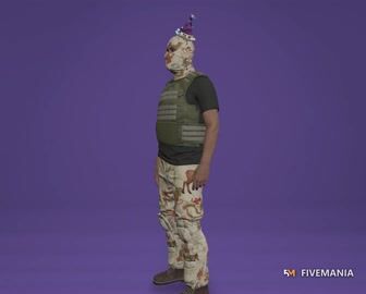 Jasper | Male Ped | Multiple Outfits | Optimized & Fivem Ready [Add-On] — video preview