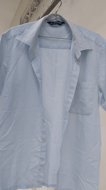 Áo sơ mi  BraveryXanh nhạt vải ford cotton size XL. Mua bán Quần áo tại Huyện Bình Chánh Tp Hồ Chí Minh được đăng bởi Hùng hình 1