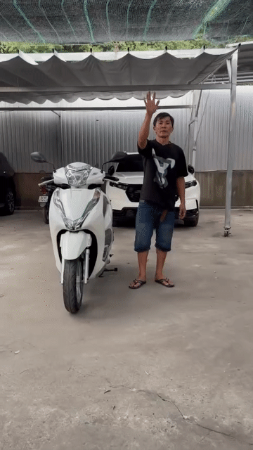 Honda LEAD 125 Fi 2019 Trắng nâu khoá mitkay bstp. Mua bán Xe máy tại Quận Tân Phú Tp Hồ Chí Minh được đăng bởi nguyenxuanthinh quận tân phú  hình 1