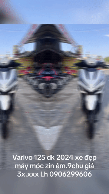 Honda Vario 125 2024 Trắng. Mua bán Xe máy tại Huyện Phong Điền Cần Thơ được đăng bởi CHXM yến nhi hình 1