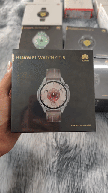 Huawei Watch GT6 dây da nâu 46mm new seal. Mua bán Thiết bị đeo thông minh tại Thành phố Qui Nhơn Bình Định được đăng bởi Huỳnh An Di hình 1