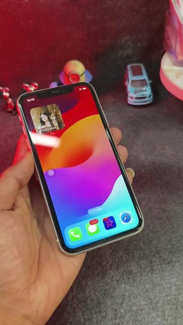 Bán/gl iPhone 11 64GB Trắng zin all 2 sim vật lý. Mua bán Điện thoại tại Quận Hoàng Mai Hà Nội được đăng bởi Trần Viết Anh AT Mobile Hitech  766 Gbike  hình 1