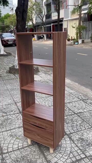Kệ sách 3 tầng gỗ MDF. Mua bán Tủ, kệ gia đình tại Quận Cẩm Lệ Đà Nẵng được đăng bởi Trần thuỳ dung hình 1