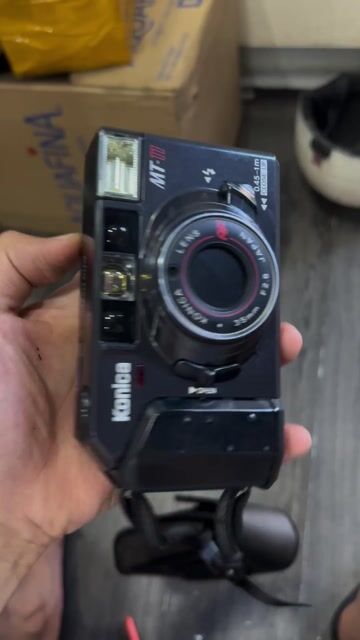 Máy ảnh Konica MT-11 Đen. Mua bán Máy ảnh, Máy quay tại Thành phố Thuận An Bình Dương được đăng bởi Đạt Chuối hình 1