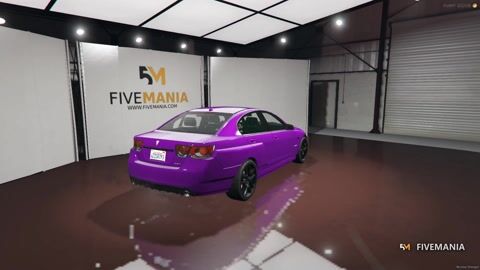 FIVEM Pontiac G8 | Realistic Sports Sedan [Badged] Add-On | Interior & Exterior | Working Lights | Optimized | Fivem Ready | High Quality, video preview