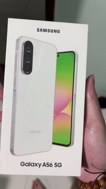 samsung A56, nguyên seal, mới cứng. Mua bán Điện thoại tại Thành phố Dĩ An Bình Dương được đăng bởi Khanh Phan hình 1