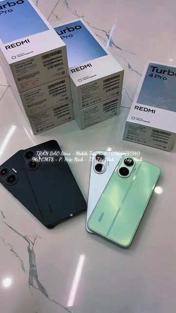 Xiaomi Redmi Turbo 4 Pro 5G 256Gb - Bán Trả Góp. Mua bán Điện thoại tại Thành phố Tây Ninh Tây Ninh được đăng bởi Trần Bảo Store Mobile Tây Ninh hình 1