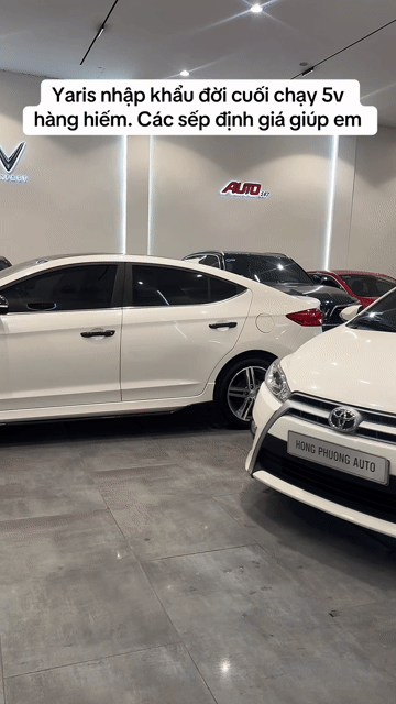 Toyota Yaris G 2017 Trắng. Mua bán Ô tô tại Thành phố Thái Nguyên Thái Nguyên được đăng bởi Hồng Phương Auto  Auto 597 hình 1