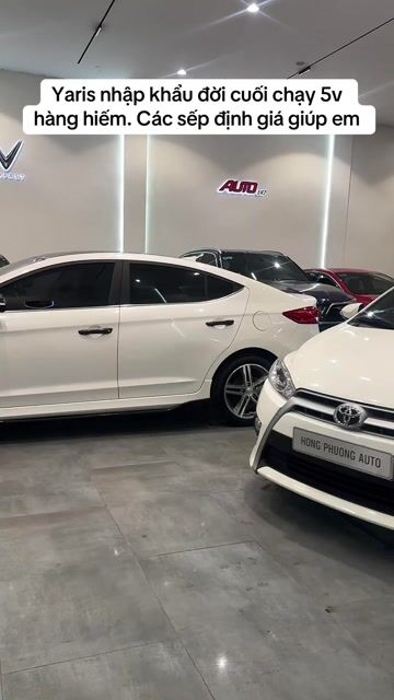 Toyota Yaris G 2017 Trắng. Mua bán Ô tô tại Thành phố Thái Nguyên Thái Nguyên được đăng bởi Hồng Phương Auto  Auto 597 hình 1