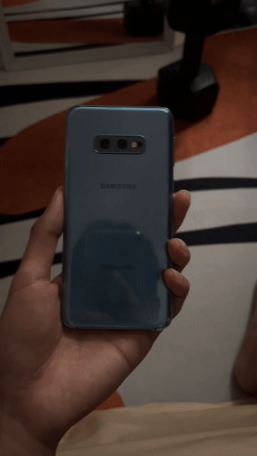 Samsung Galaxy S10e Xanh dương 128GB. Mua bán Điện thoại tại Quận Gò Vấp Tp Hồ Chí Minh được đăng bởi Babiboo hình 1
