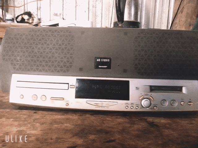 Đài radio Sharp Xám AUX, Radio. Mua bán Tivi, Âm thanh tại Huyện Tiểu Cần Trà Vinh được đăng bởi minh nhật  hình 1