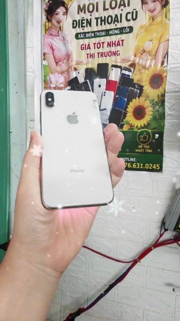 Apple iPhone X Ám hồng Mất Face ID. Mua bán Điện thoại tại Thành phố Huế Thừa Thiên Huế được đăng bởi T PLUS MOBILE MUA BÁN ĐIỆN THOẠI hình 1