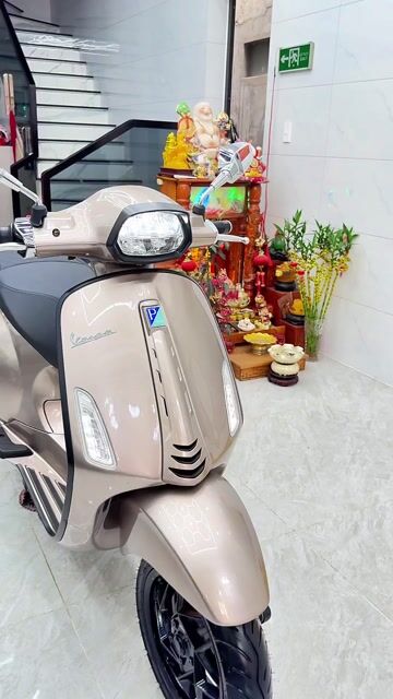 Piaggio Vespa Tech 150 Vàng đồng Mới 100%. Mua bán Xe máy tại Quận Thanh Khê Đà Nẵng được đăng bởi Thành Đại   hình 1