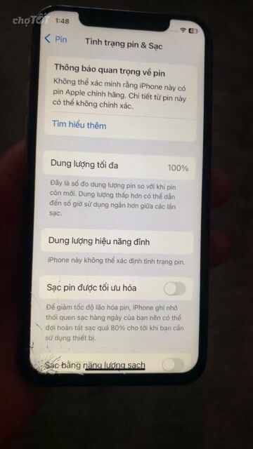 Apple iPhone XS 64GB Vàng nứt màn , loa, Face. Mua bán Điện thoại tại Quận 12 Tp Hồ Chí Minh được đăng bởi GERMINI AI hình 1