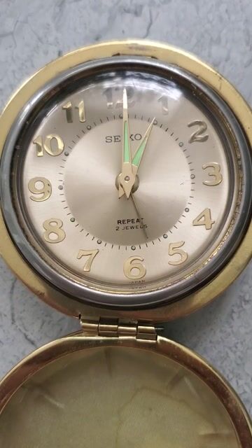 Đồng hồ bỏ túi Seiko Kim loại Vàng. Mua bán Đồng hồ tại Thành phố Mỹ Tho Tiền Giang được đăng bởi TRẦN LỢI  hình 1